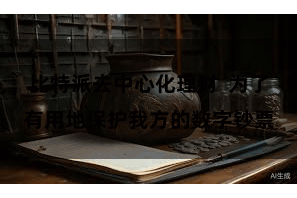 比特派去中心化理财  为了有用地保护我方的数字钞票